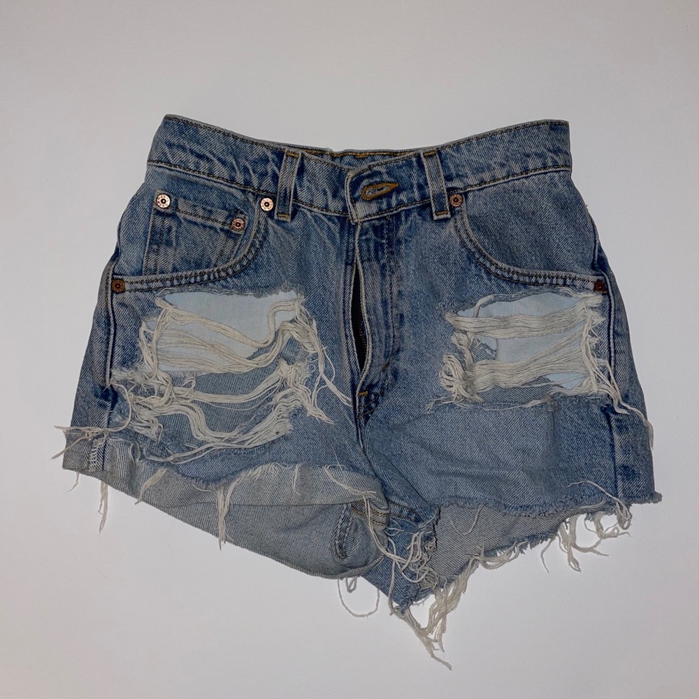 Levi denim shorts